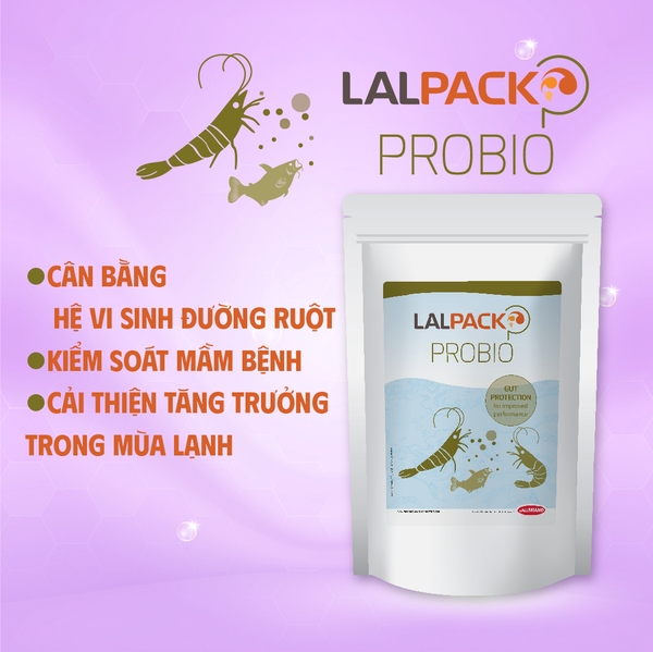 LALPACK PROBIO - Men đường ruột cho tôm cá