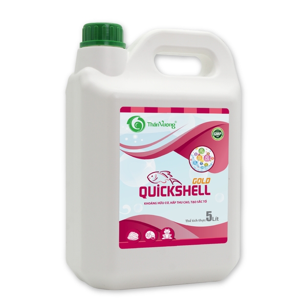 QUICKSHELL GOLD - Khoáng hữu cơ, hấp thu cao, tạo sắc tố
