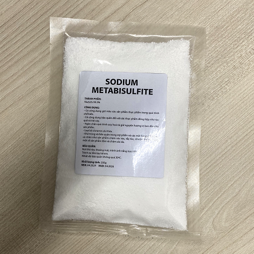 Sodium Metabisulfite Na2S2O5 xuất xứ Ý