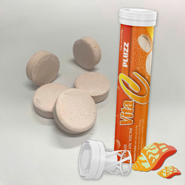 VITA C PLUZZ - Tăng sức đề kháng, giảm stress, giải phóng độc tố