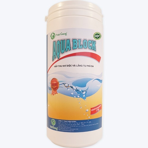 Siêu lắng tụ hữu cơ ao nuôi tôm cá AQUA BLOCK GOLD