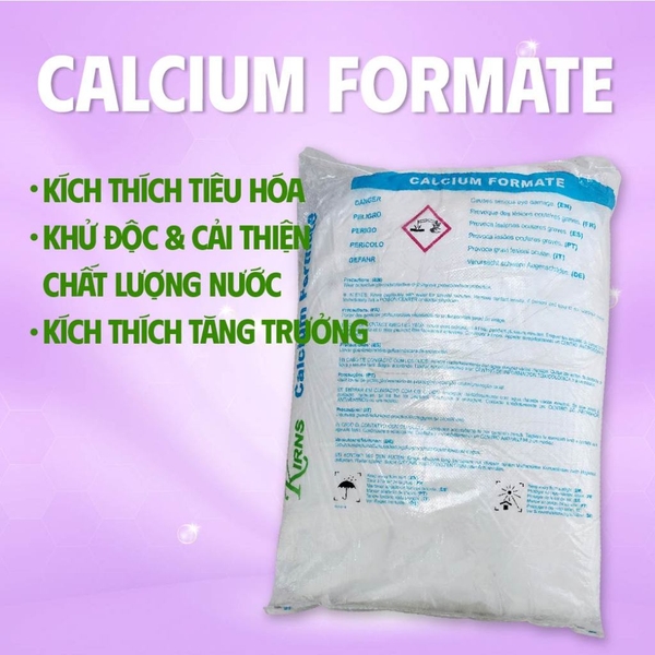 CALCIUM FORMATE dùng cho thủy sản