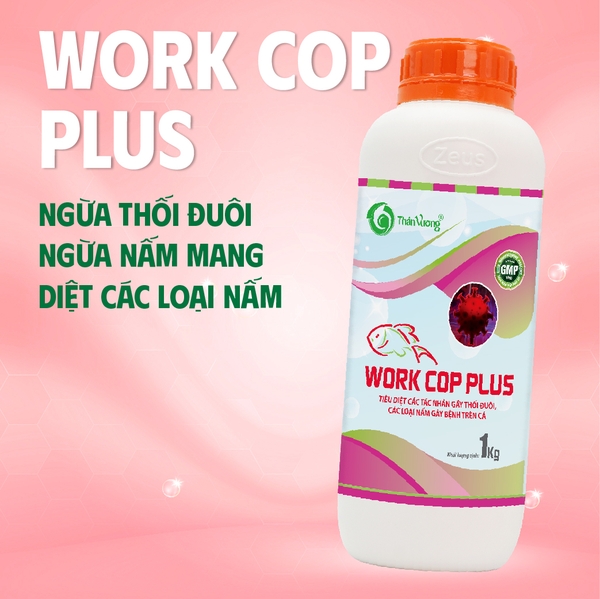 WORK COP Plus - Đặc trị nấm, ký sinh trùng
