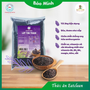 Gạo lứt tím than 2kg