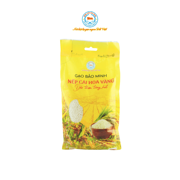 Gạo Nếp cái hoa vàng 1 Kg (BM)