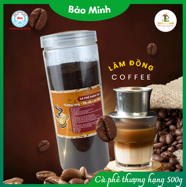 Hộp cà phê thượng hạng Lâm Đồng 500g