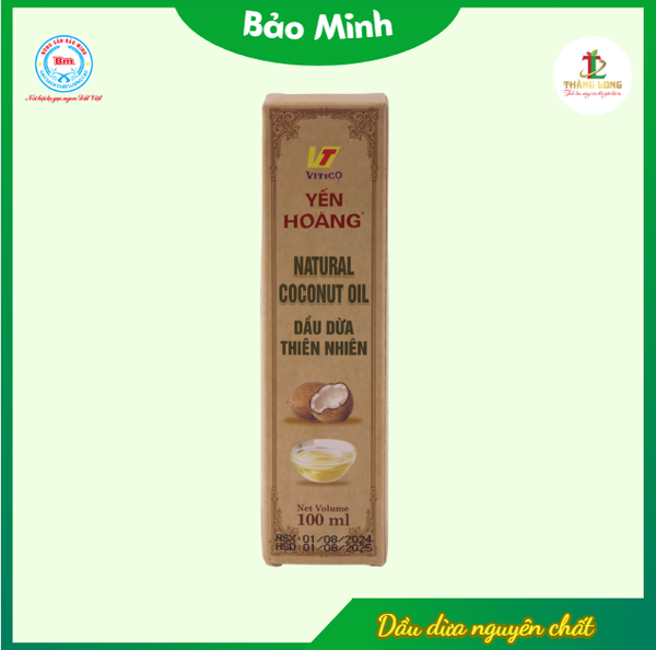 Dầu dừa nguyên chất chai 100ml