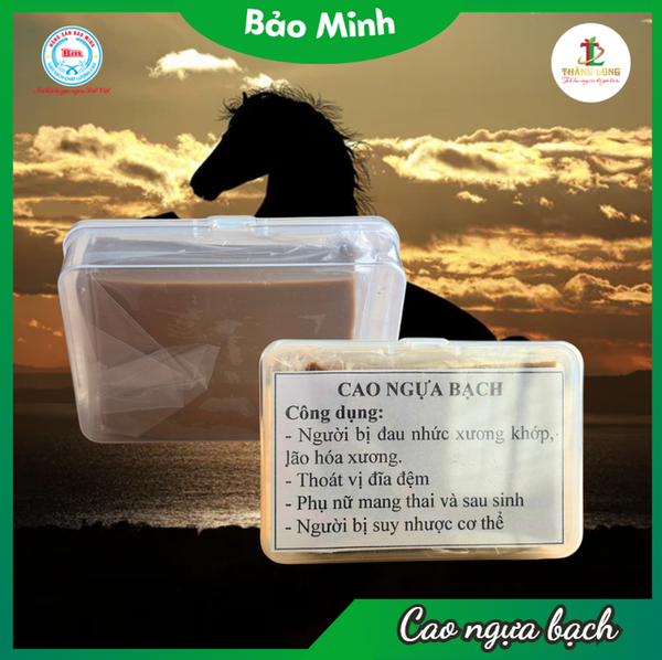 Cao ngựa bạch hộp 100g