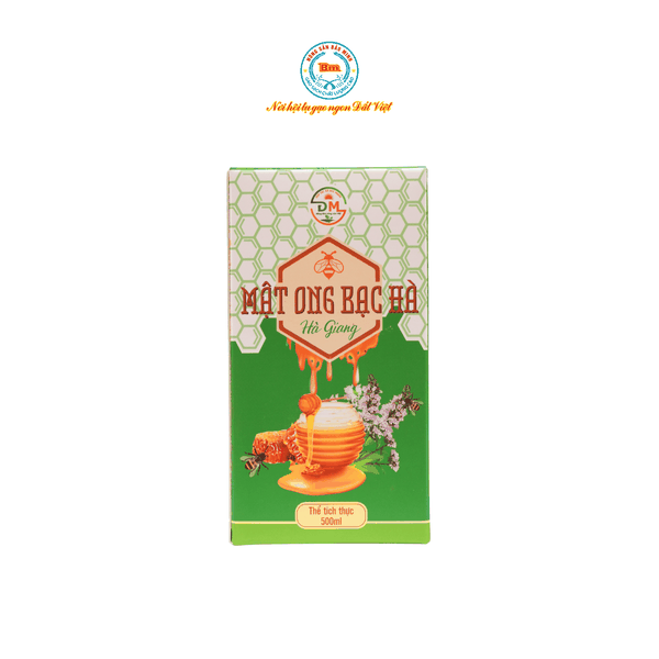 Mật ong bạc hà 500ml đặc sản Hà Giang