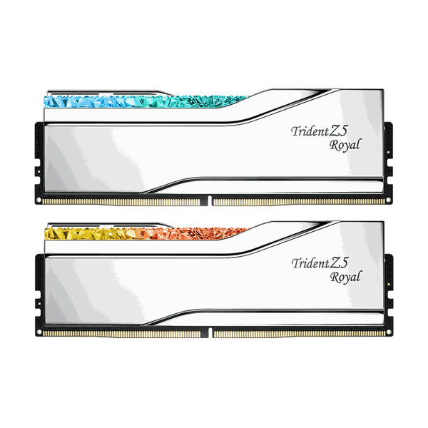 Ram GSkill Trident Z5 Royal 64GB | 32GB x 2, DDR5, 6400Mhz (F5-6400J3239G32GX2-TR5S)