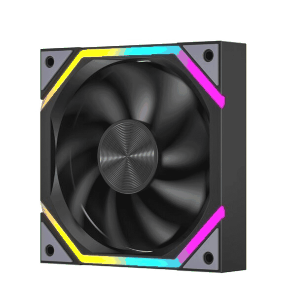 Fan case Leopard Galaxy ARGB - Black | Bộ 3 fan, 12cm, sync main