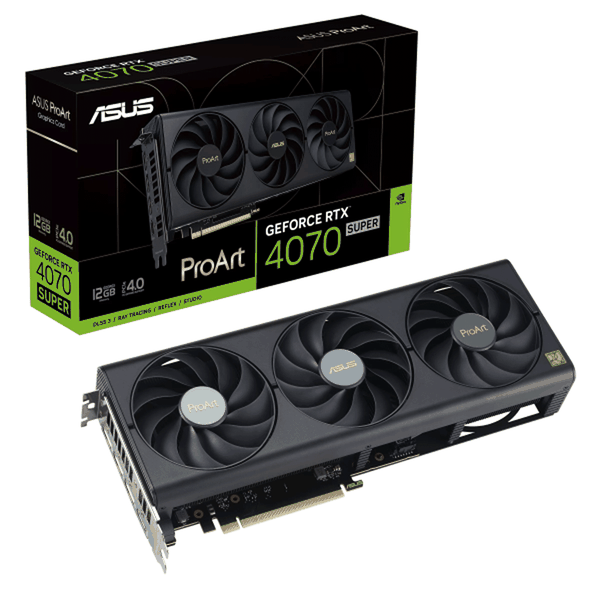 Card màn hình ASUS ProArt GeForce RTX 4070 SUPER 12GB GDDR6X