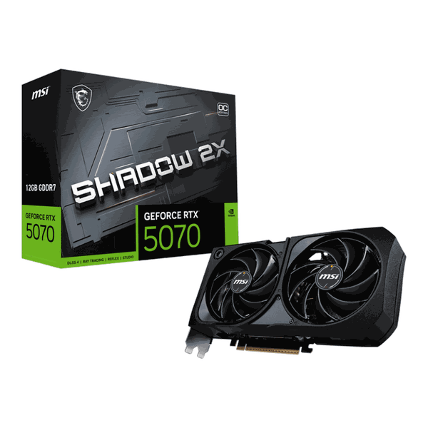 Card màn hình MSI RTX 5070 12G SHADOW 2X OC