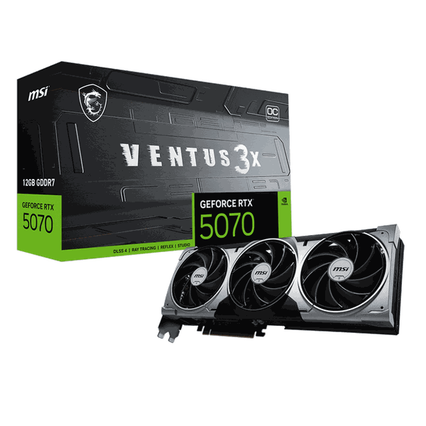 Card màn hình MSI RTX™ 5070 12G VENTUS 3X OC