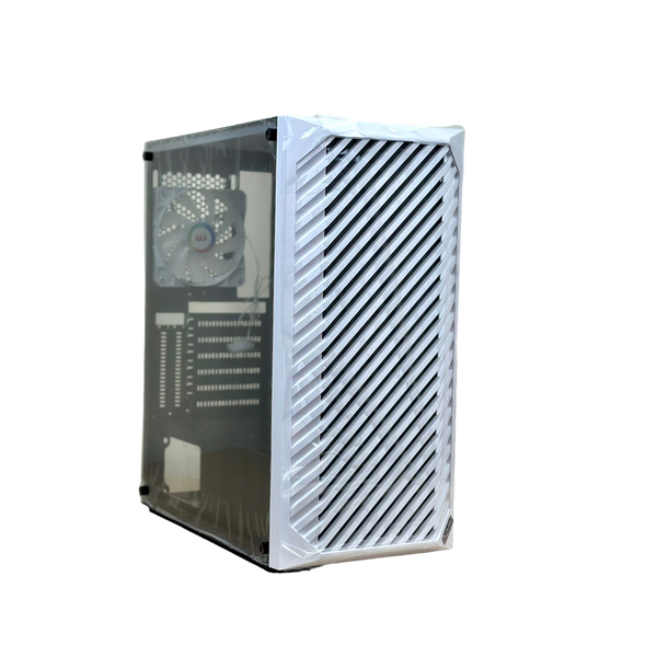 Thùng máy Magic Luxury 4F - Trắng | Full Tower, kèm sẵn 4 fan