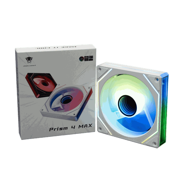 Fan Case Leopard Prism 4Max ARGB - White (Sync main, gió ngược)