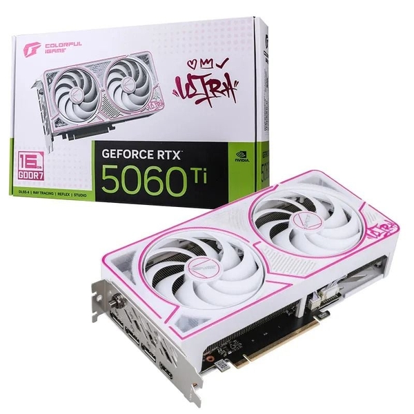 Card màn hình Colorful iGame GeForce RTX 5060 Ti Ultra W DUO OC 16GB-V