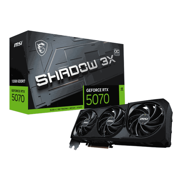 Card màn hình MSI RTX™ 5070 12G SHADOW 3X OC