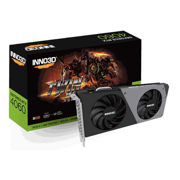Card màn hình INNO3D GeForce RTX™ 4060 TWIN X2