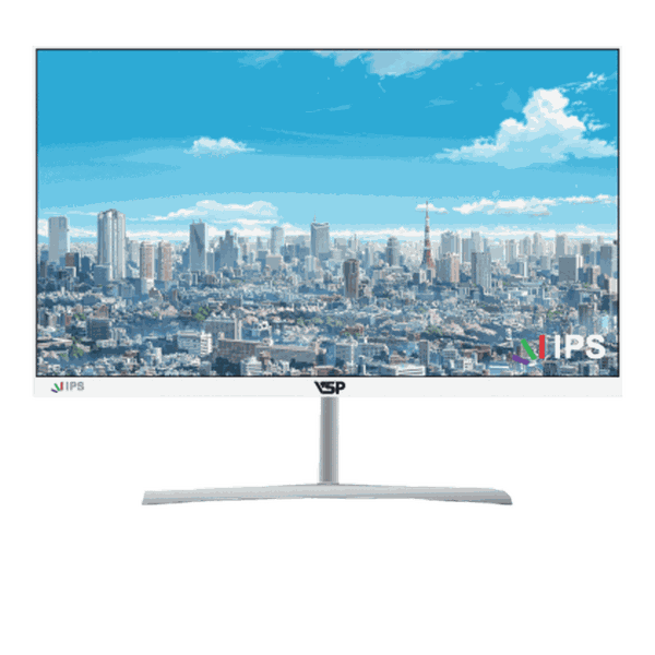 Màn hình Gaming VSP IP2407S trắng | 23.8 inch, Full HD, IPS, 100Hz, 5ms, phẳng