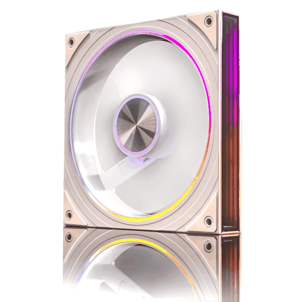 Fan Case Leopard TransWarp ARGB 14cm - Trắng | Gió thuận