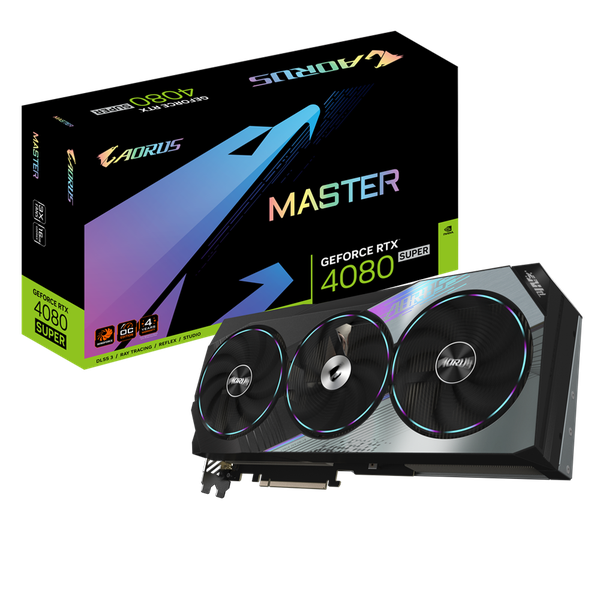 Card màn hình Gigabyte RTX4080SP AORUS MASTER 16G (GV-N408SAORUS-M-16GD)