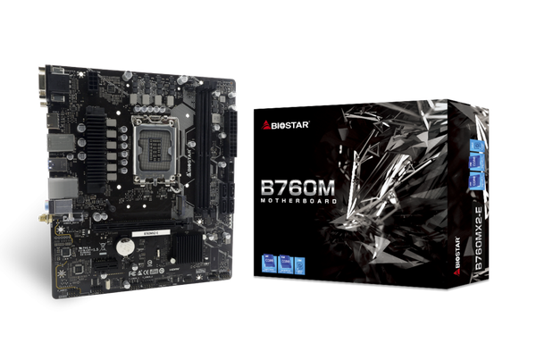 Mainboard Biostar B760MX2-E DDR5 | Có Socket WiFi