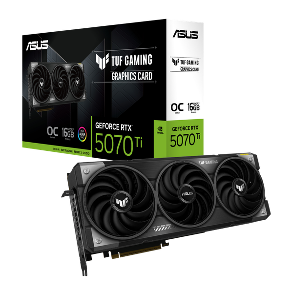 Card màn hình ASUS TUF Gaming RTX™ 5070 Ti 16GB GDDR7 OC Edition