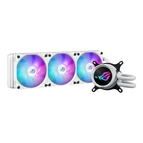 Tản nhiệt nước CPU ASUS ROG Strix LC III 360 ARGB White Edition