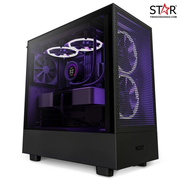 Thùng máy NZXT H5 Flow Black (CC-H51FB-01)