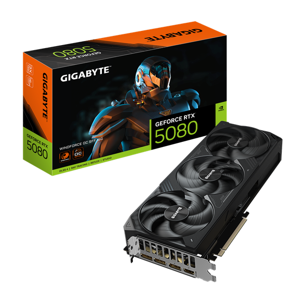 Card màn hình Gigabyte RTX 5080 16G WINDFORCE OC SFF