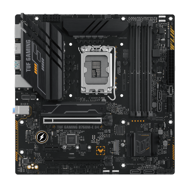 Mainboard ASUS TUF GAMING B760M-E D4 | Intel B760, Socket 1700, mATX, 4 khe DDR4