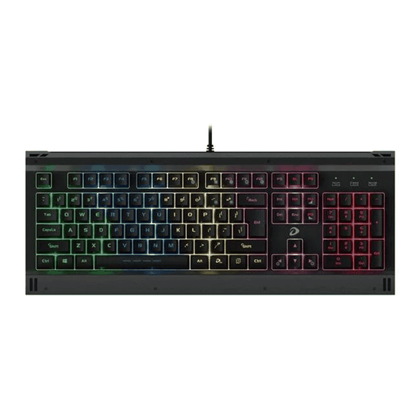 Bàn phím DareU LK145 Led Rainbow Gaming (Đen)