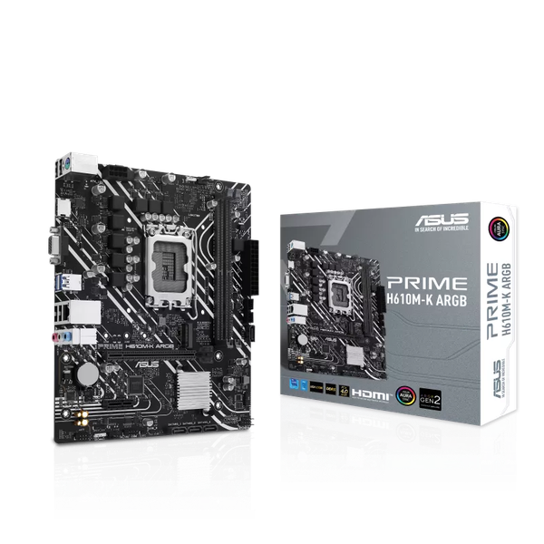 Mainboard ASUS Prime H610M K ARGB DDR5