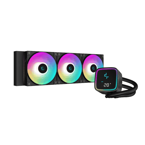 Tản nhiệt nước CPU Deepcool LS720 SE Digital ARGB Black | Có màn hình nhiệt độ