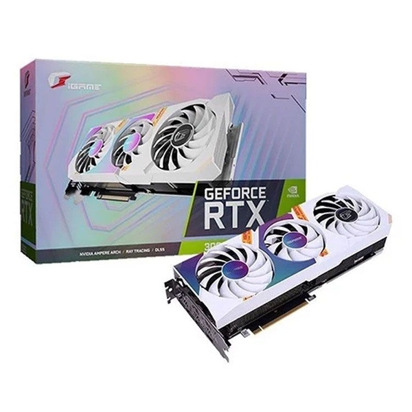 Card màn hình Colorful iGame RTX 3060 Ultra White OC 12GB L-V 3 Fan
