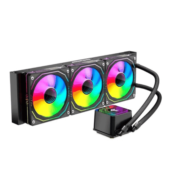 Tản nhiệt nước Coolmoon Glacier 360 ARGB - Đen