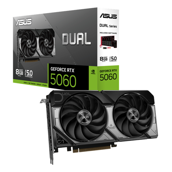 Card màn hình ASUS Dual GeForce RTX™ 5060 8GB GDDR7