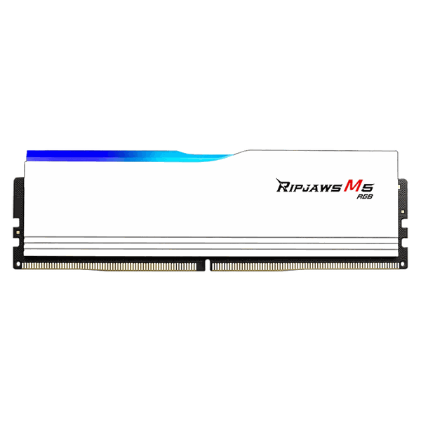 Ram GSkill Ripjaws M5 RGB White 32GB | 32GB x 1, DDR5, 5200MHz