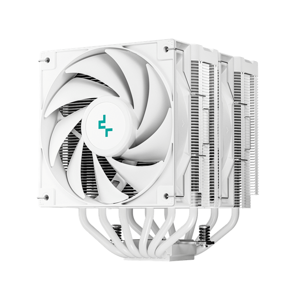 Tản nhiệt khí Deepcool AG620 Digital WH - Trắng, nhập khẩu | Hai tháp, hiển thị nhiệt độ