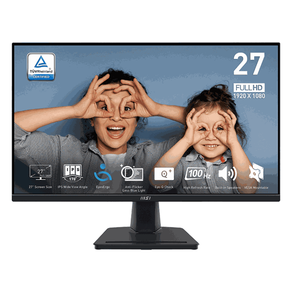 Màn hình MSI PRO MP275 | 27 inch, Full HD, IPS, 100Hz, 1ms, phẳng