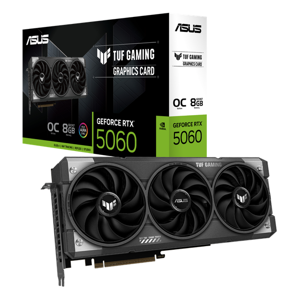 Card màn hình ASUS TUF Gaming GeForce RTX™ 5060 8GB GDDR7 OC Edition