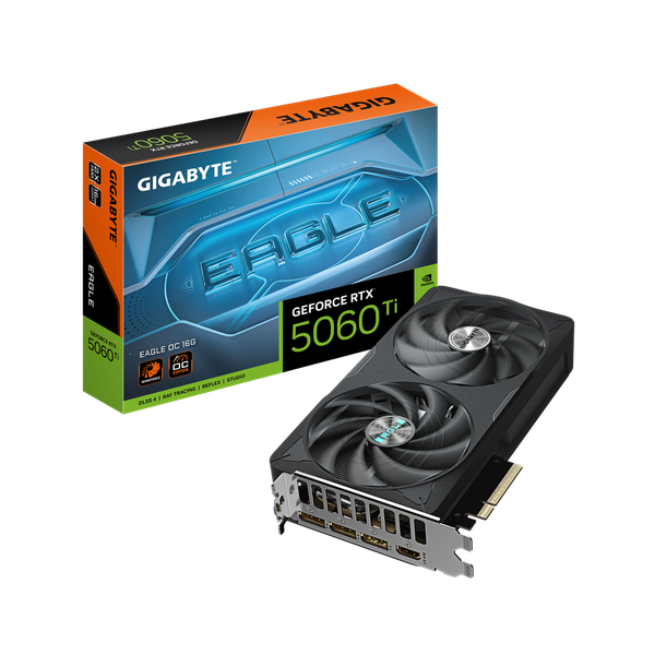 Card màn hình Gigabyte GeForce RTX™ 5060 Ti EAGLE OC 16G