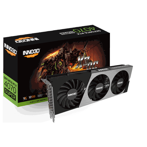 card man hinh vga inno3d geforce rtx 4070 super x3-oc-12gb