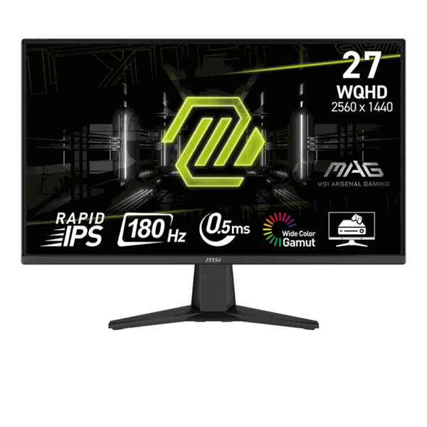 Màn hình Gaming MSI MAG 275QF 2K | 27 inch, QHD, IPS, 180Hz, 0.5ms, phẳng