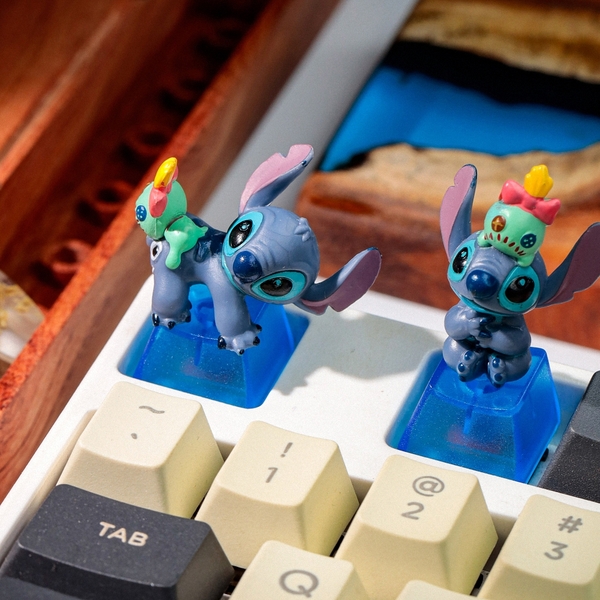 Stitch Artisan Keycap Breakwooden 4