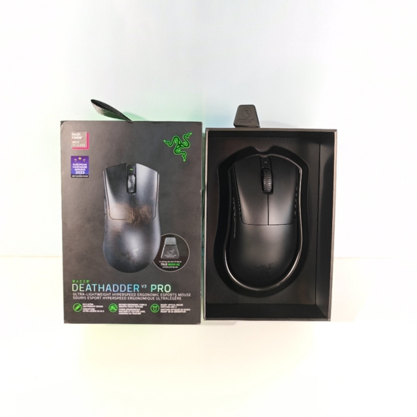 [USED/LIKENEW] Chuột Razer Deathadder V3 Pro bản Smooth-Touch kèm dongle 8KHz