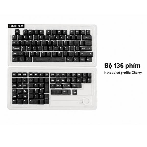 [NEW] Keycap trong suốt xuyên LED