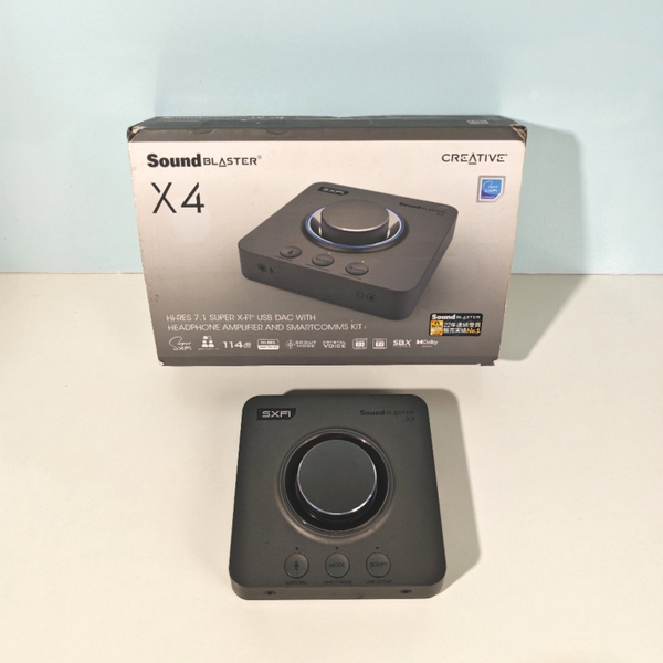 [USED/LIKENEW] DAC SoundBlaster X4