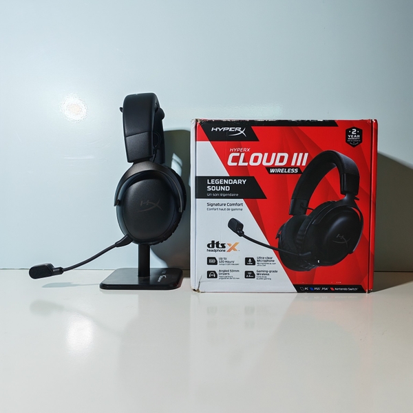 [USED/LIKENEW] Tai nghe Gaming không dây Hyperx Cloud III Wireless